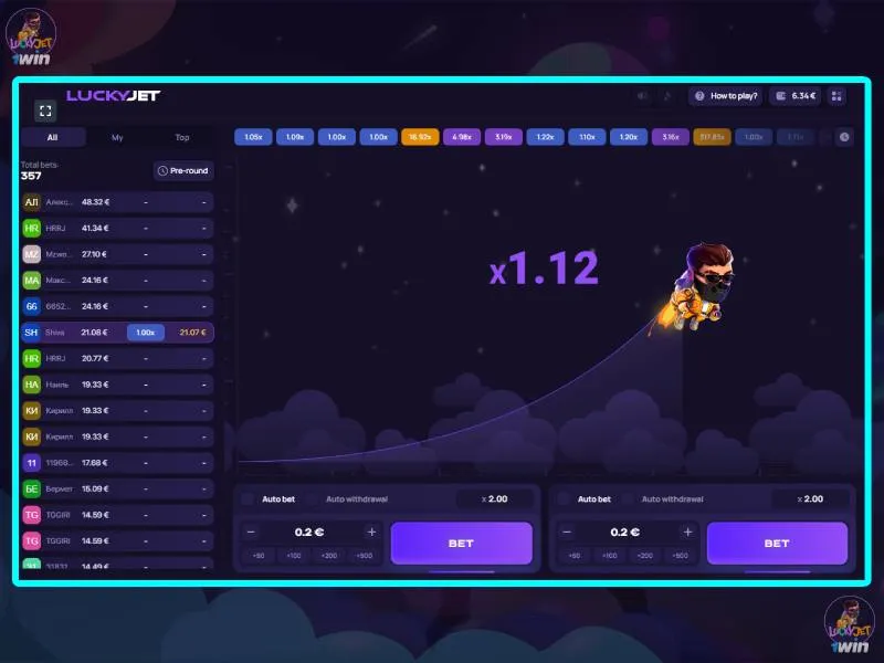 Vantaggi dell'utilizzo dell'applicazione Lucky Jet (versione mobile)