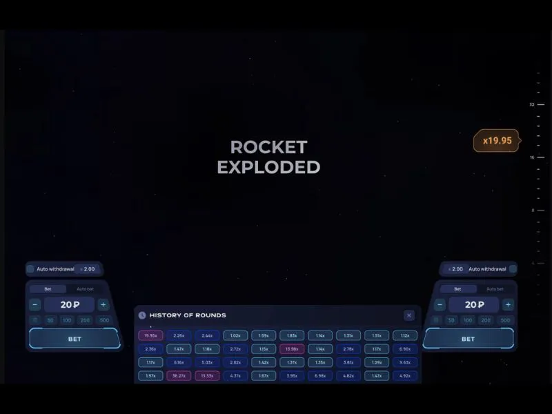 Регистрация в онлайн-казино для игры в Rocket X